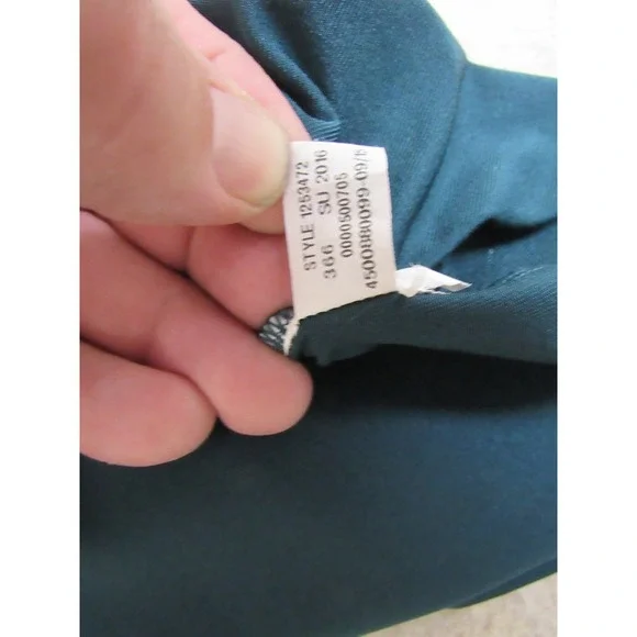 Under Armour HeatGear Coldblack Polo Shirt Mens Large Teal Striped Neon 1253472 - Picture 6 of 9